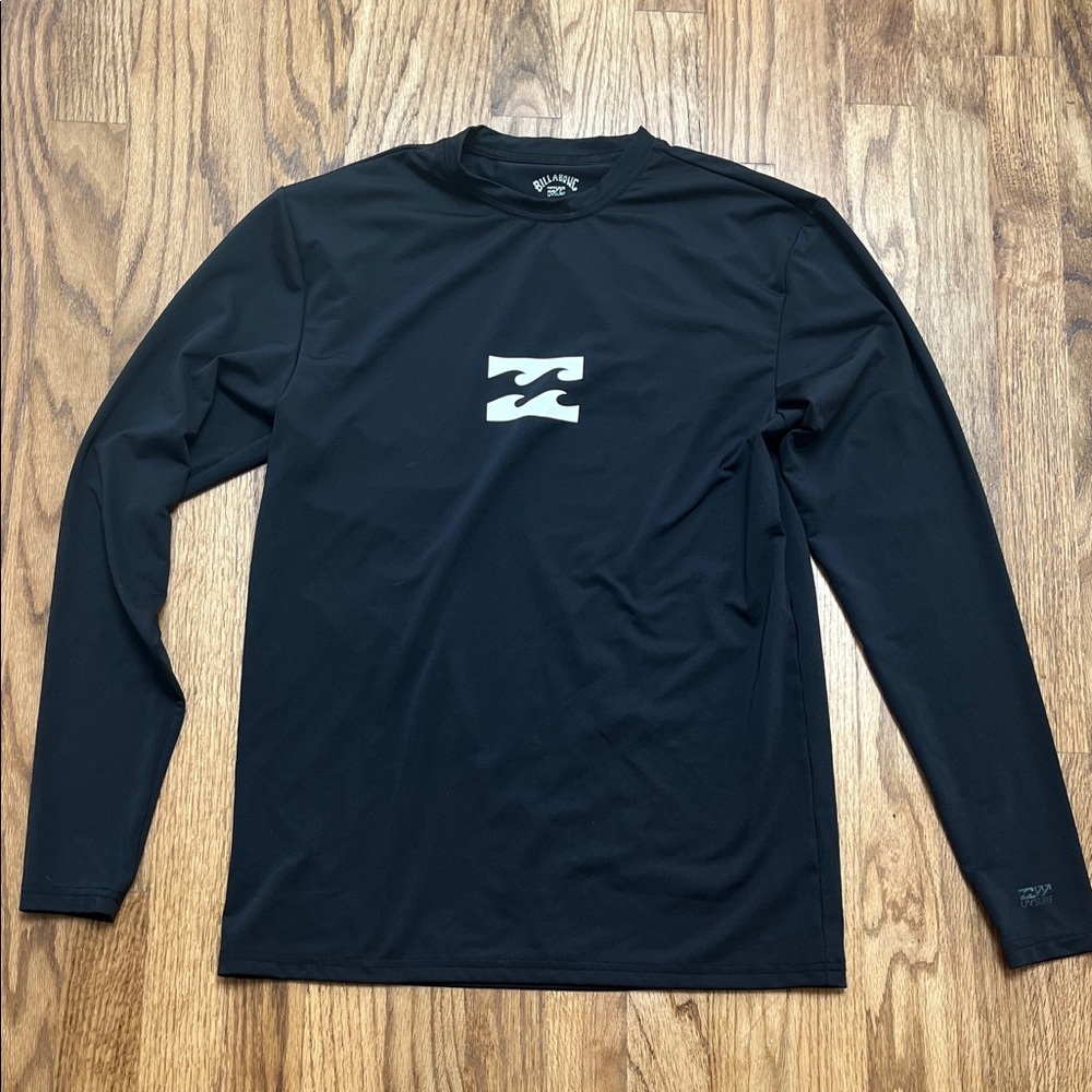 Billabong Black Long Sleeve Shirt with Logo